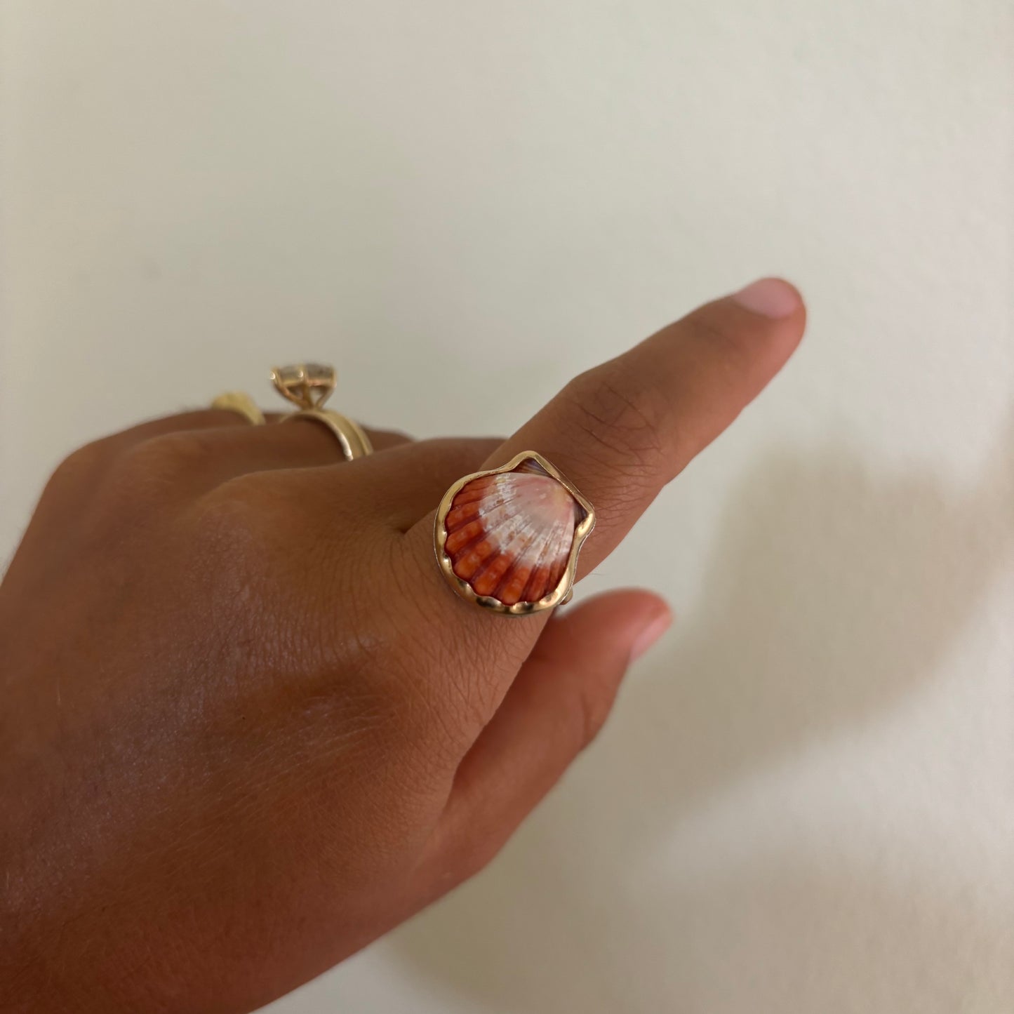 Sunrise Shell Ring