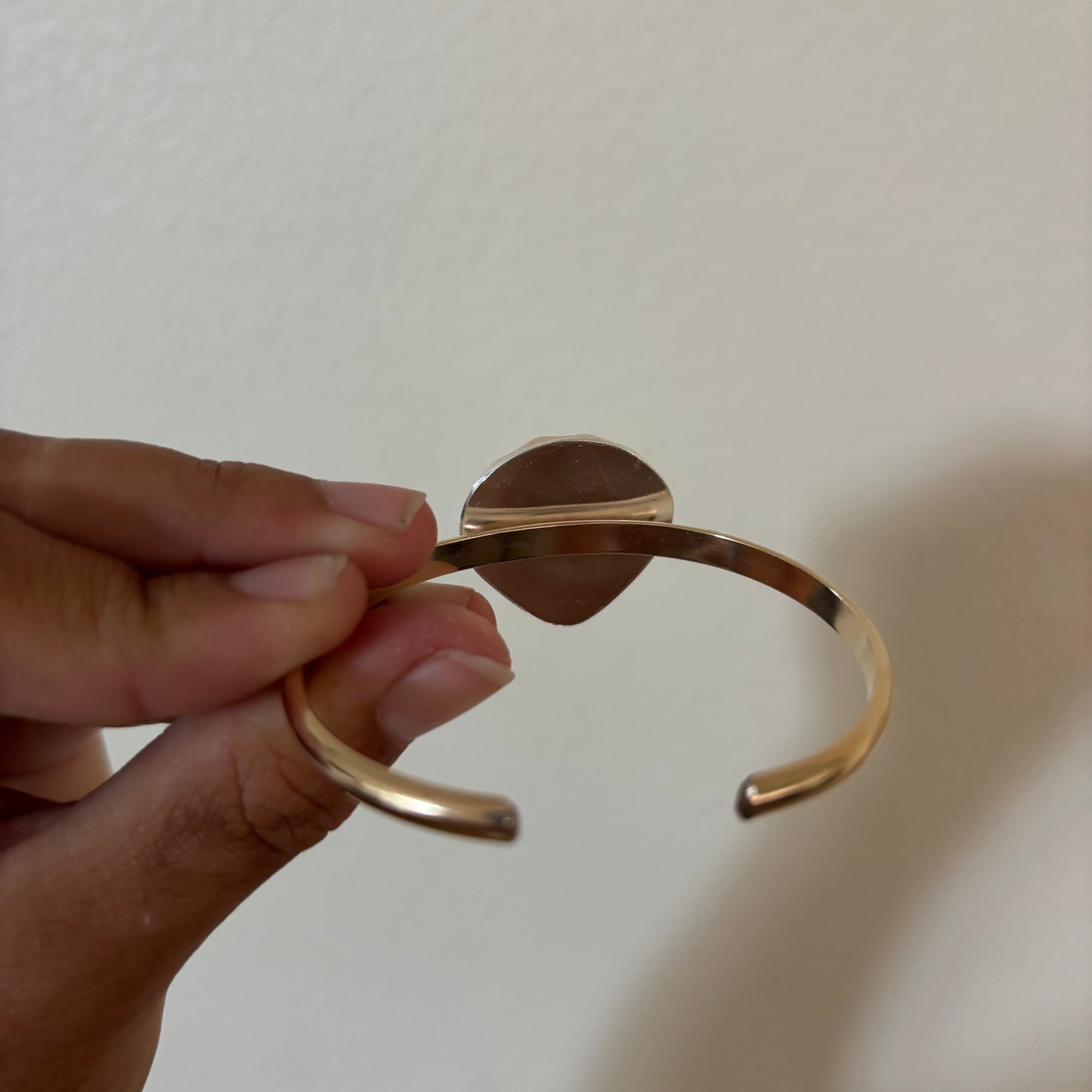 Sunrise Shell Power Cuff - Gold Fill