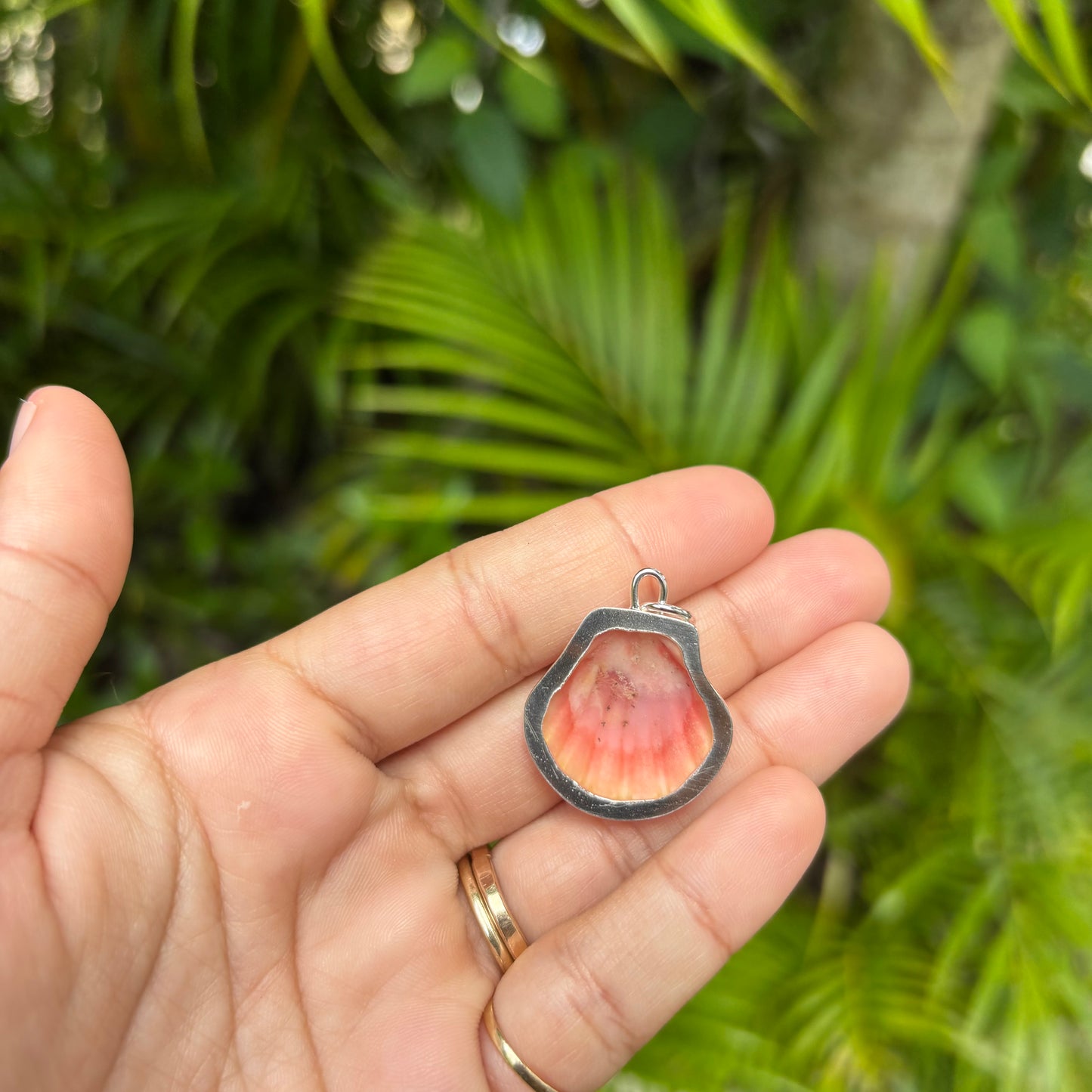 Bezel Sunrise Pendant