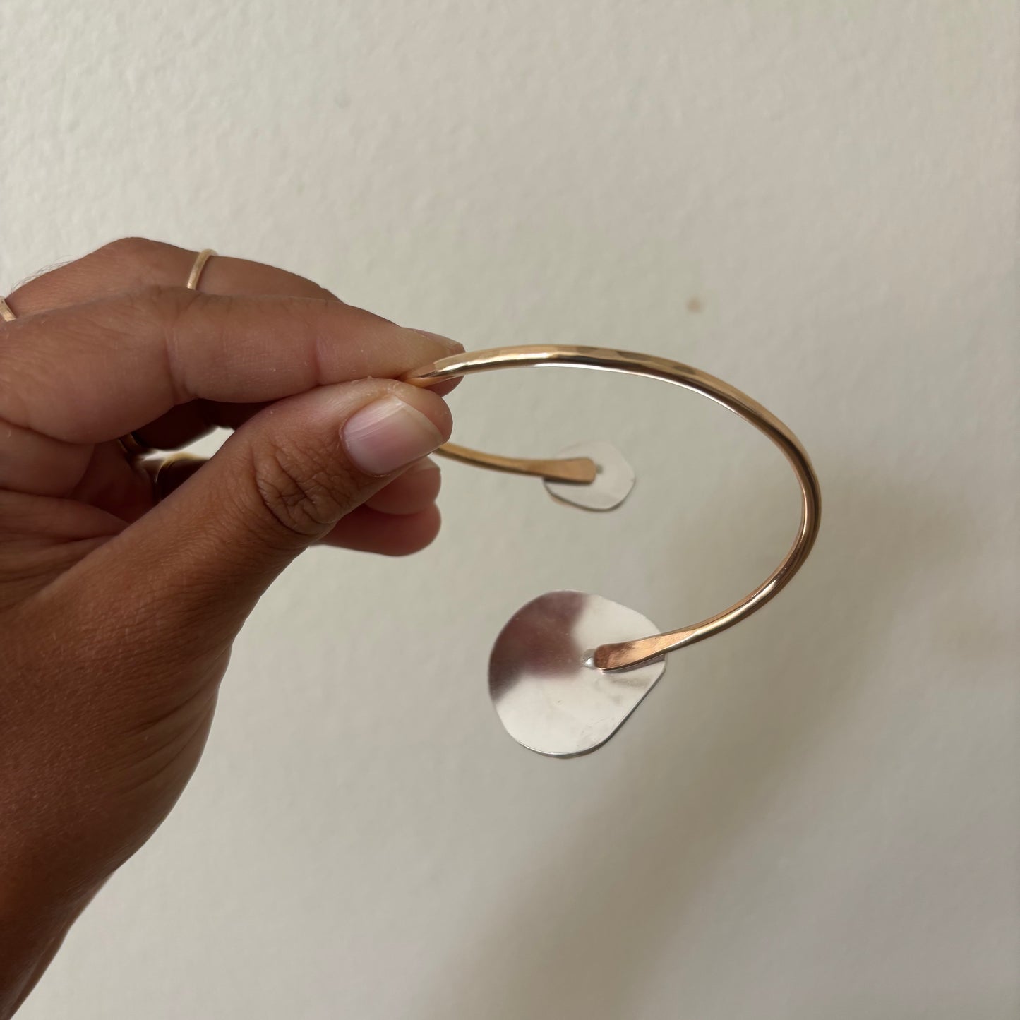 Sunrise Shell Cuff - Gold Fill