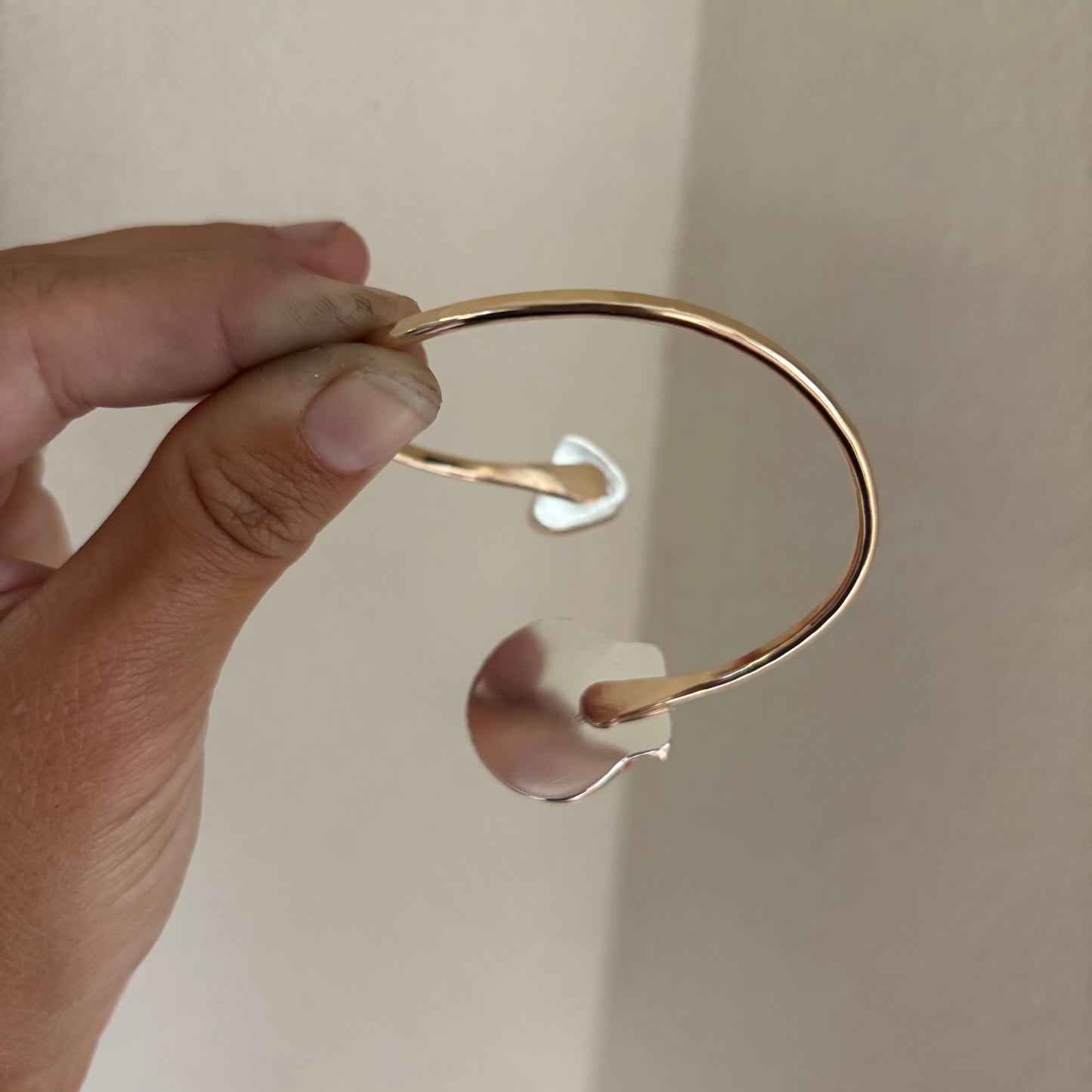 Sunrise Shell Cuff - Gold Fill