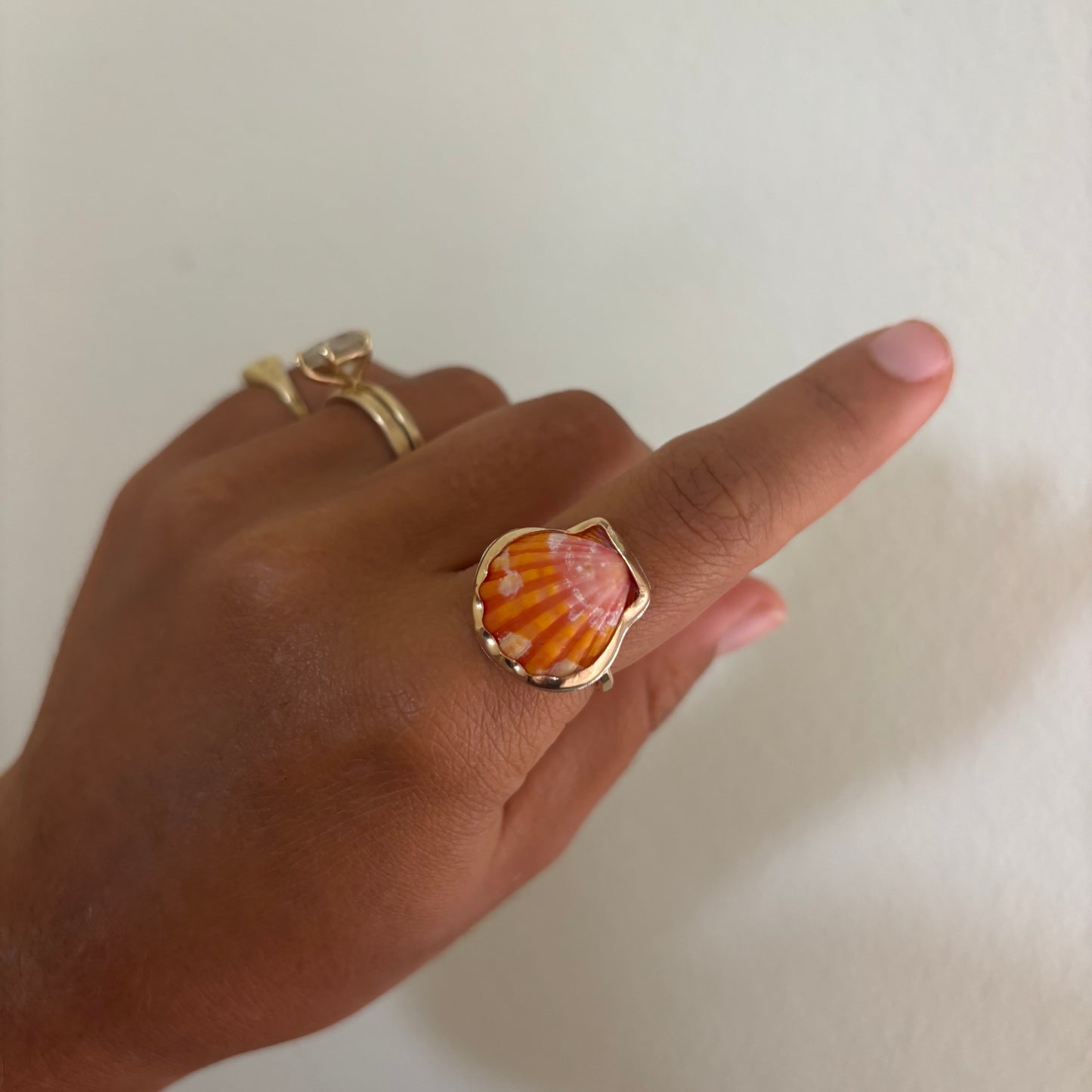 Sunrise Shell Ring