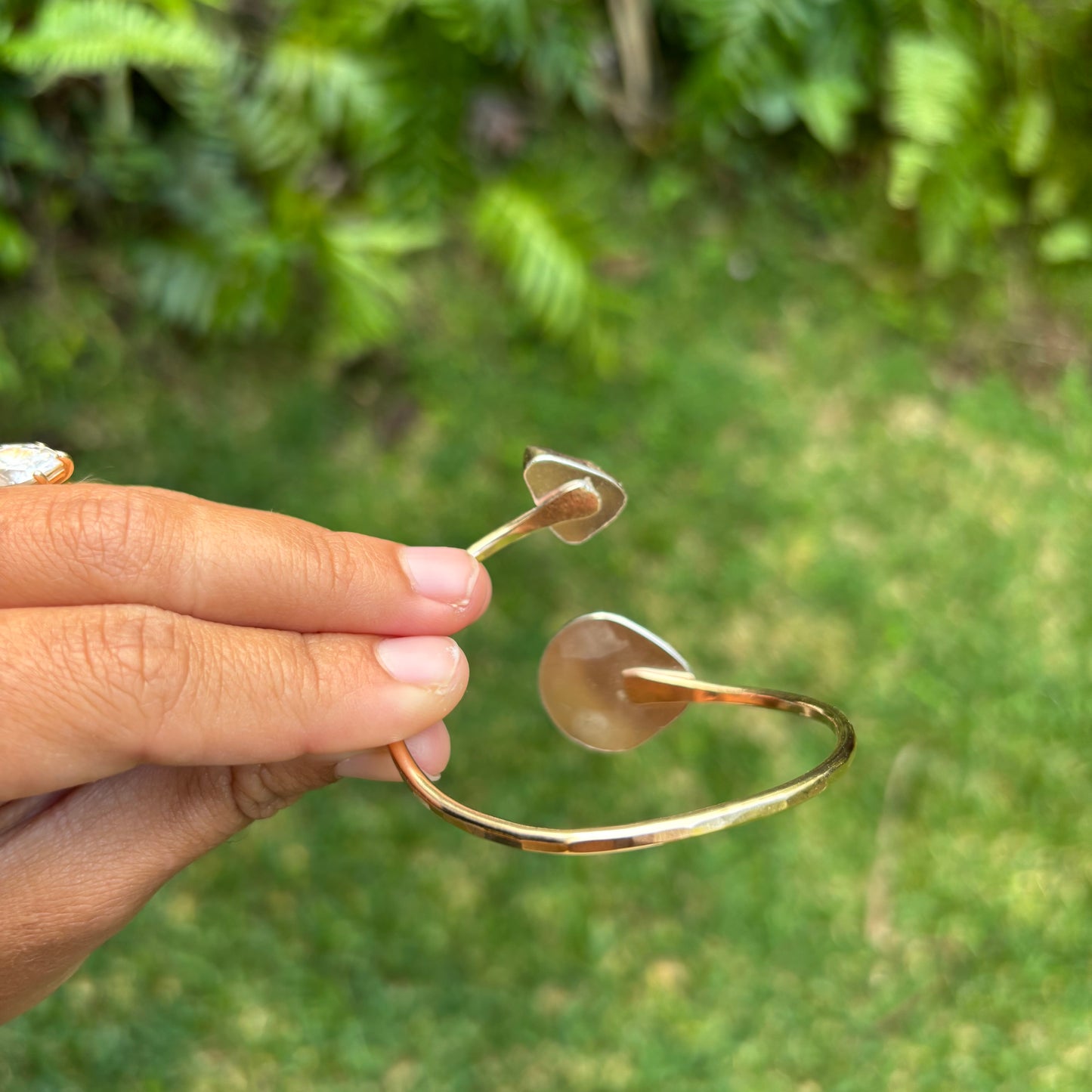Sunrise Shell Cuff - Gold Fill