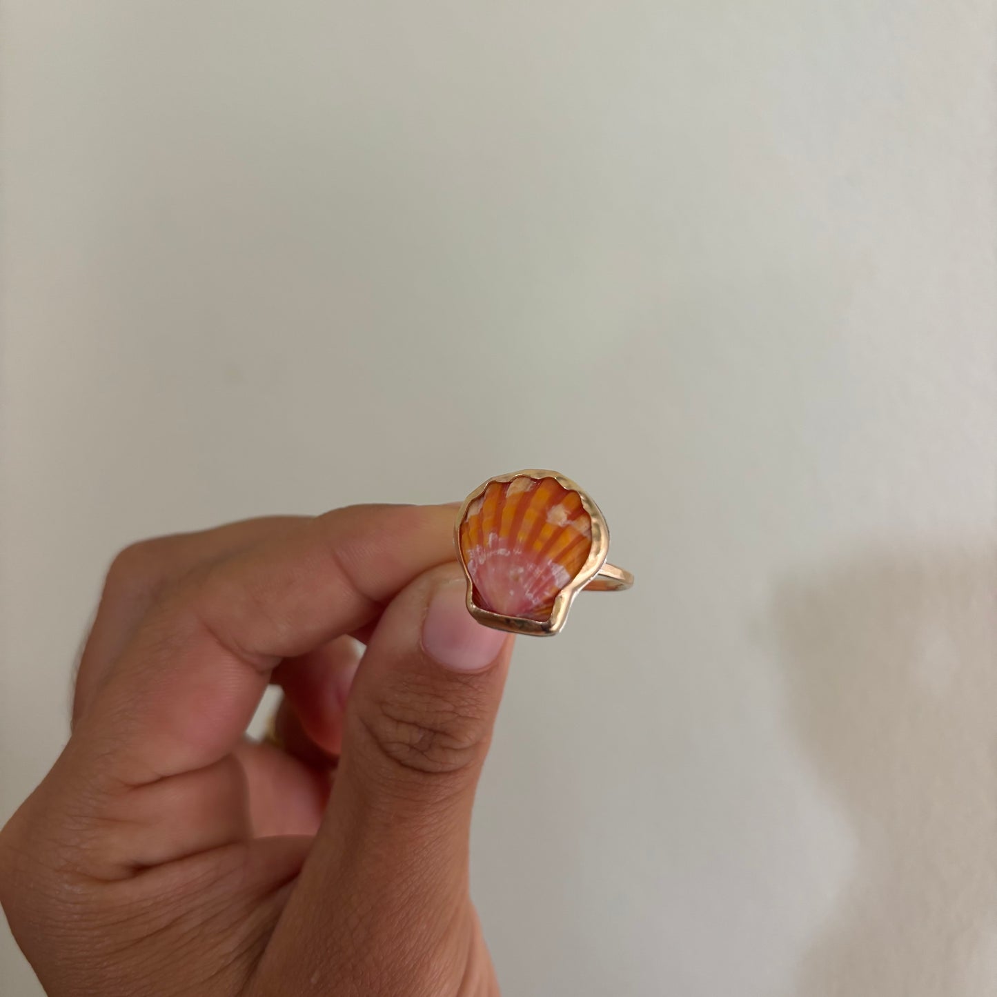 Sunrise Shell Ring