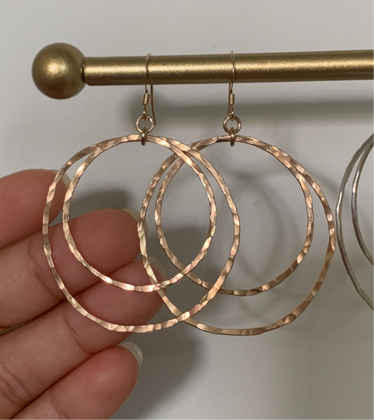 Everyday Hoop Earrings - Gold Filled