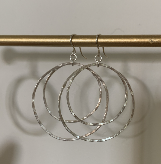 Everyday Hoop Earrings - Sterling Silver