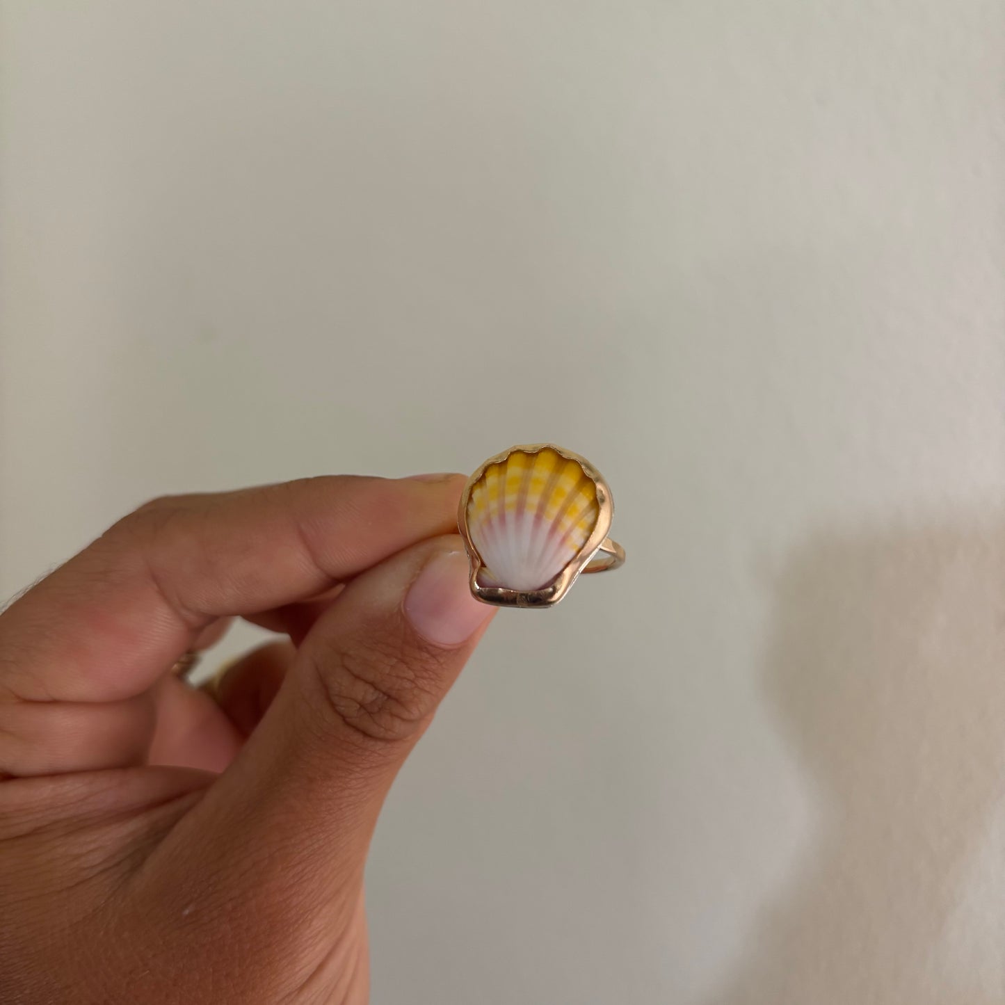 Sunrise Shell Ring