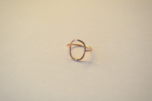 Gold Filled Oval Ring