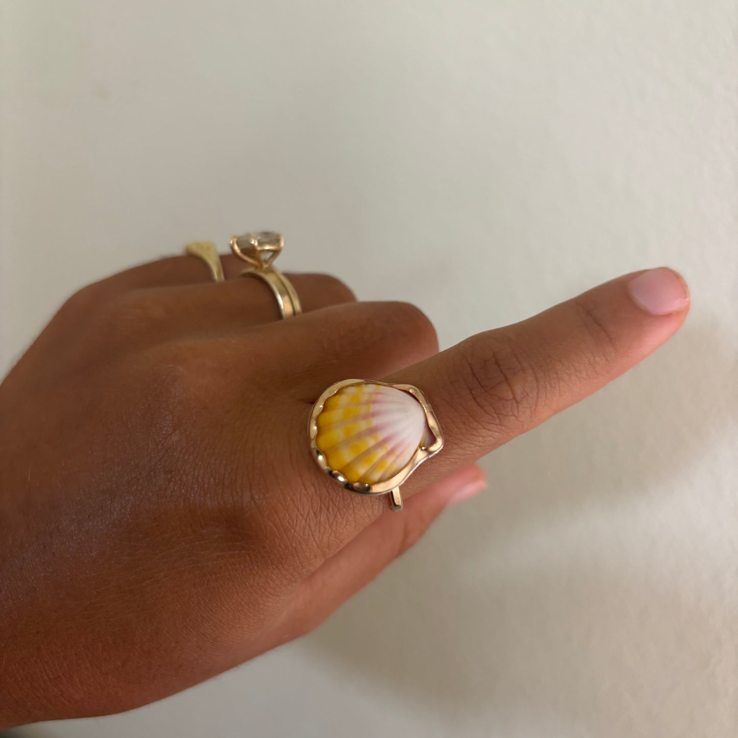 Sunrise Shell Ring