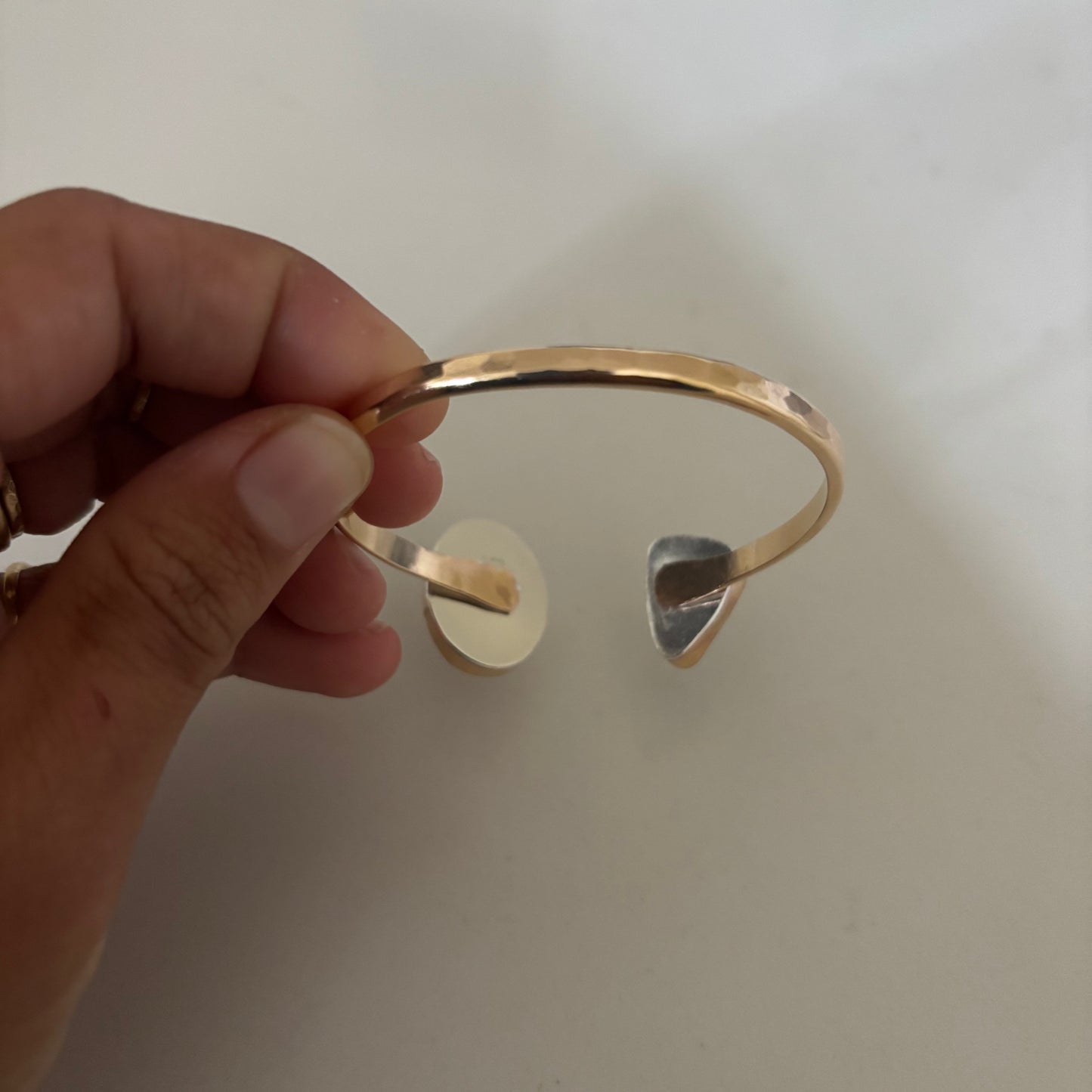 Cowrie and Seaglass Cuff