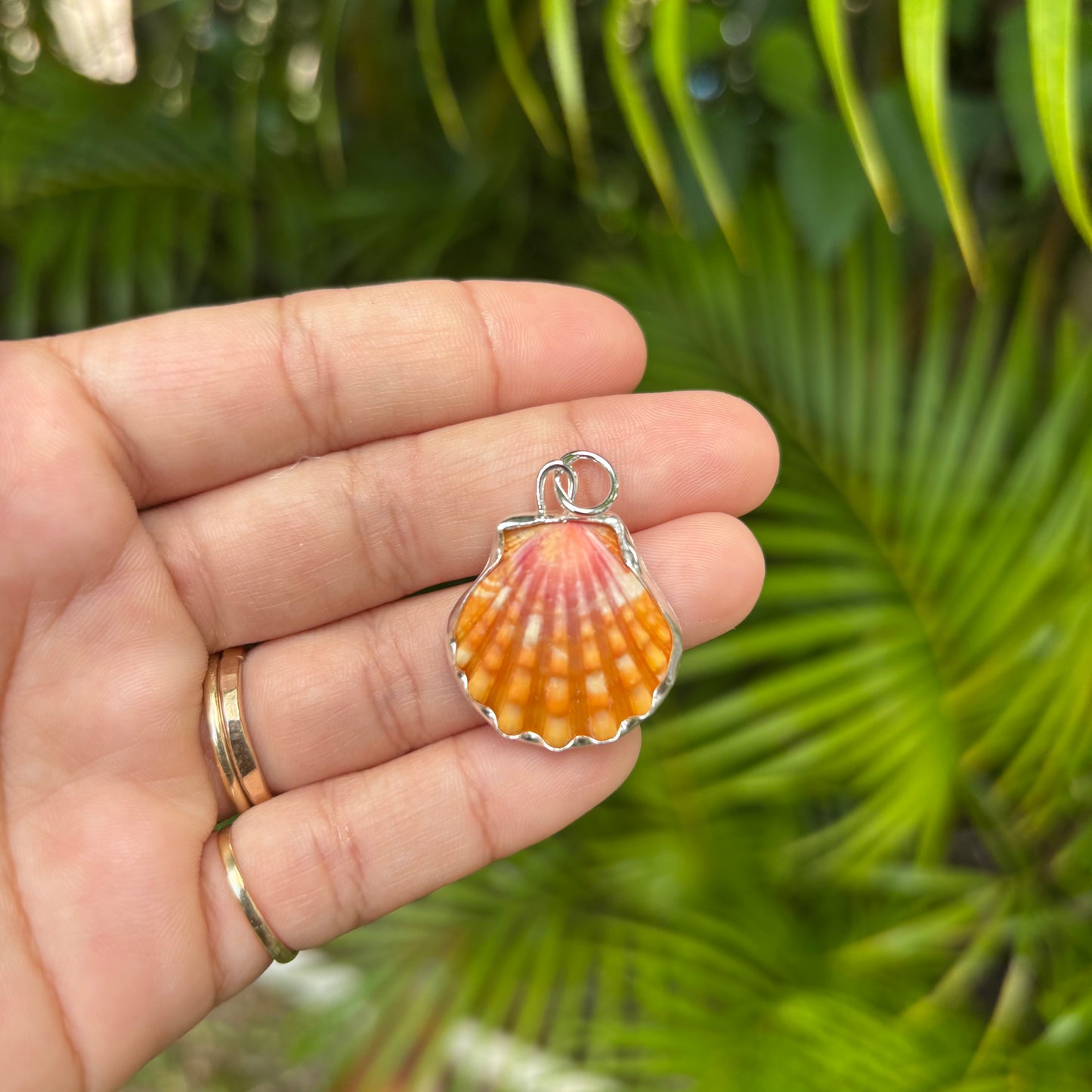 Bezel Sunrise Pendant