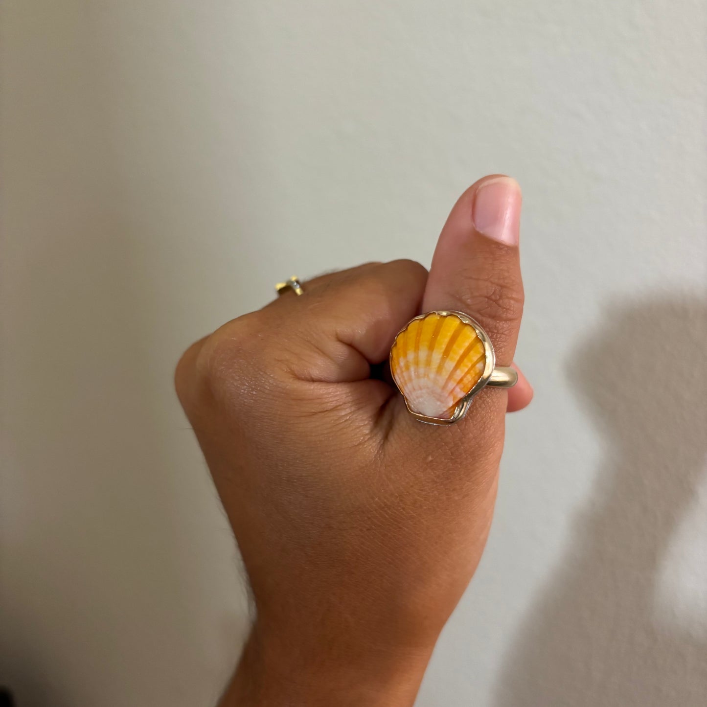 Sunrise Shell Ring