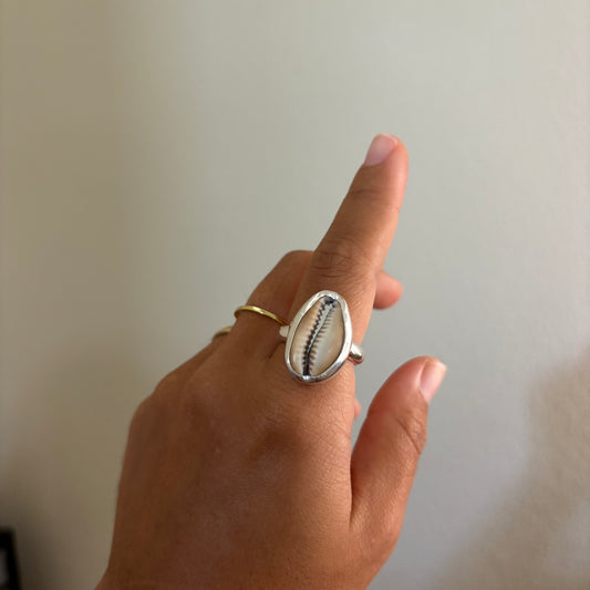 Cowrie Shell Ring