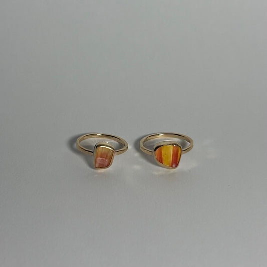 Gold Fill Sunny Chip Ring