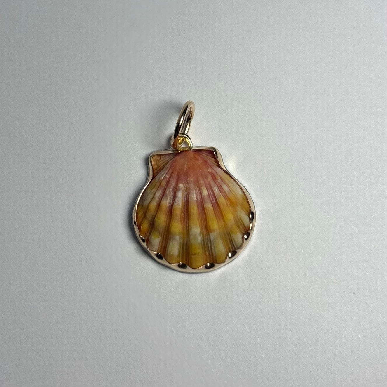 Gold Fill Bezel Sunrise Pendant