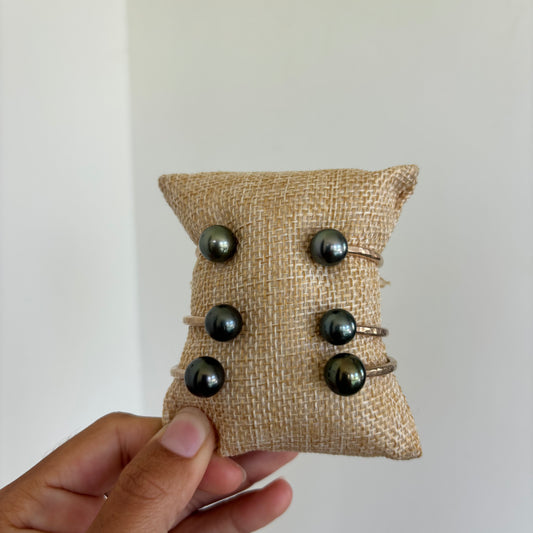 Tahitian Pearl Cuff - Gold Fill