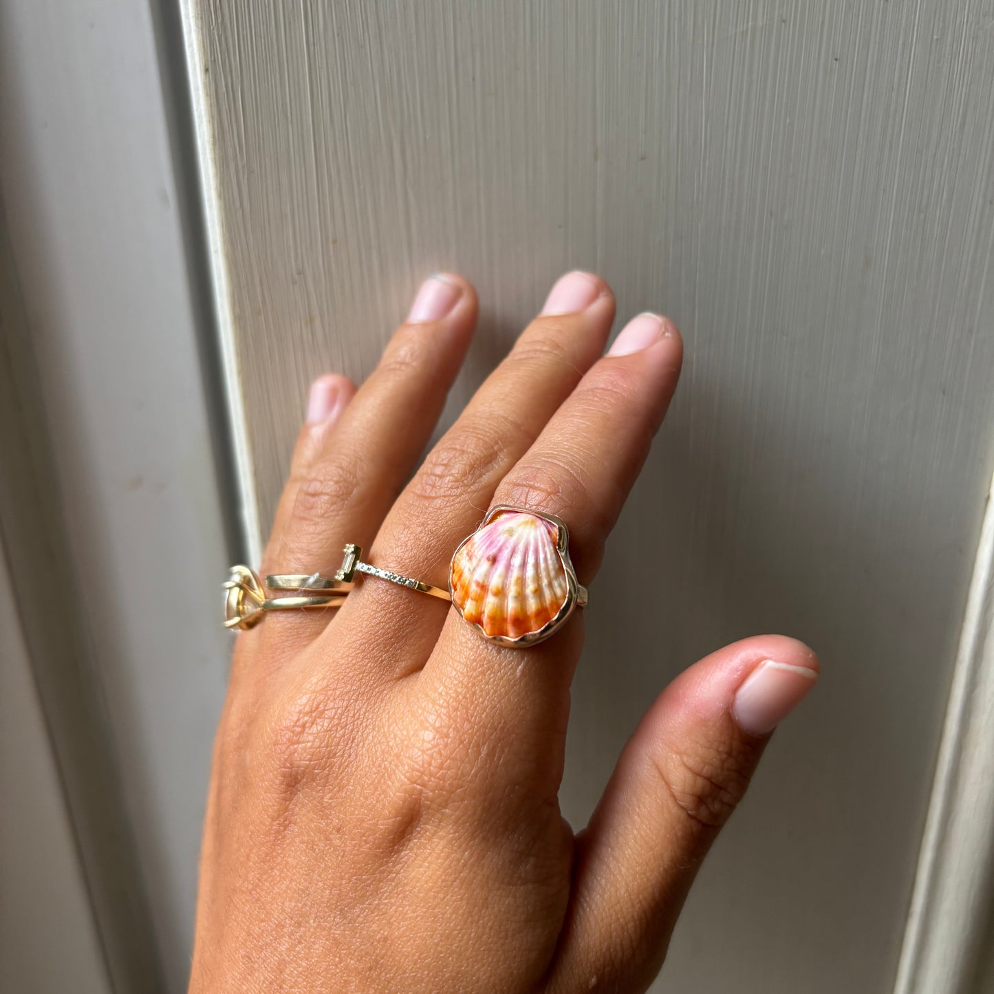 Sunrise Shell Ring