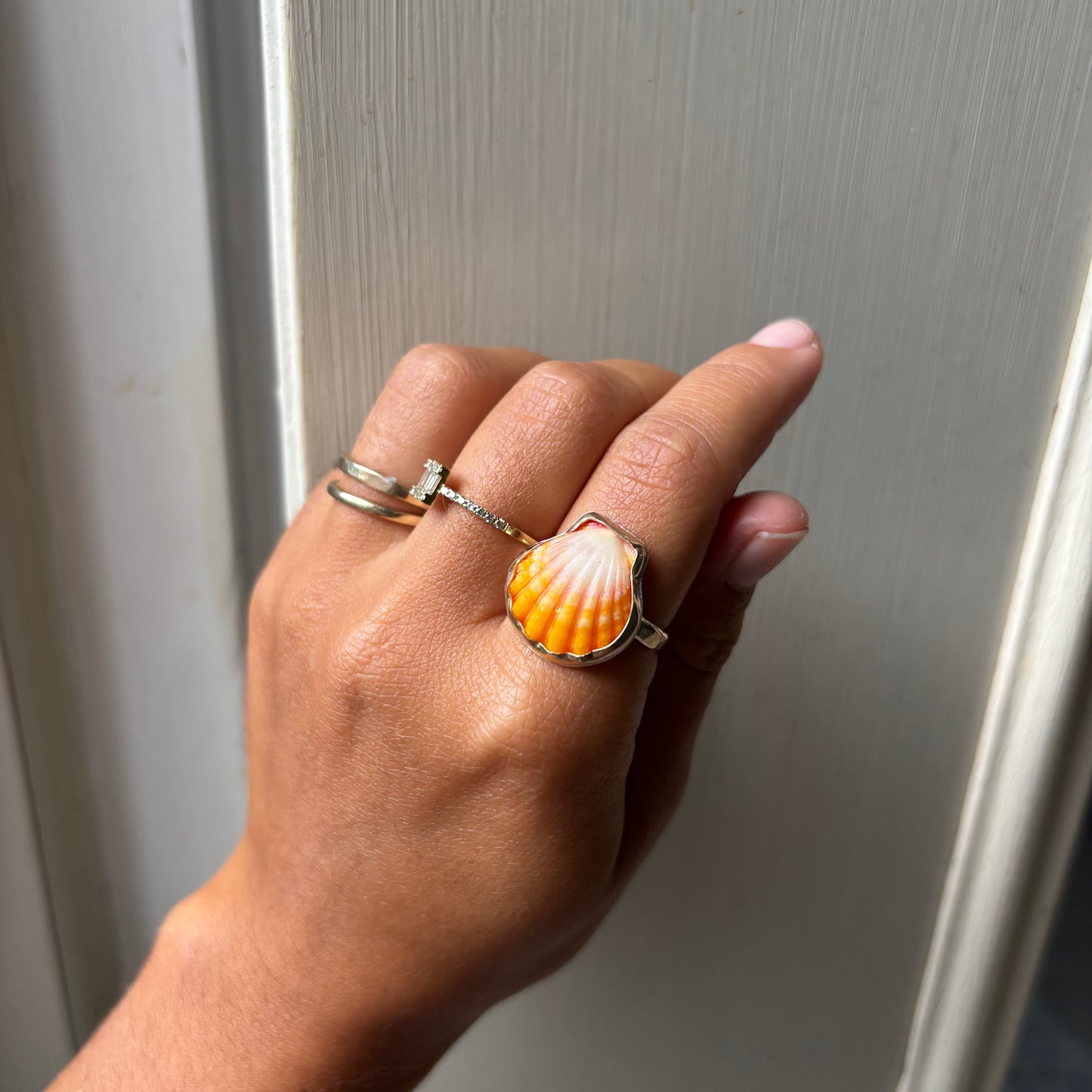 Sunrise Shell Ring