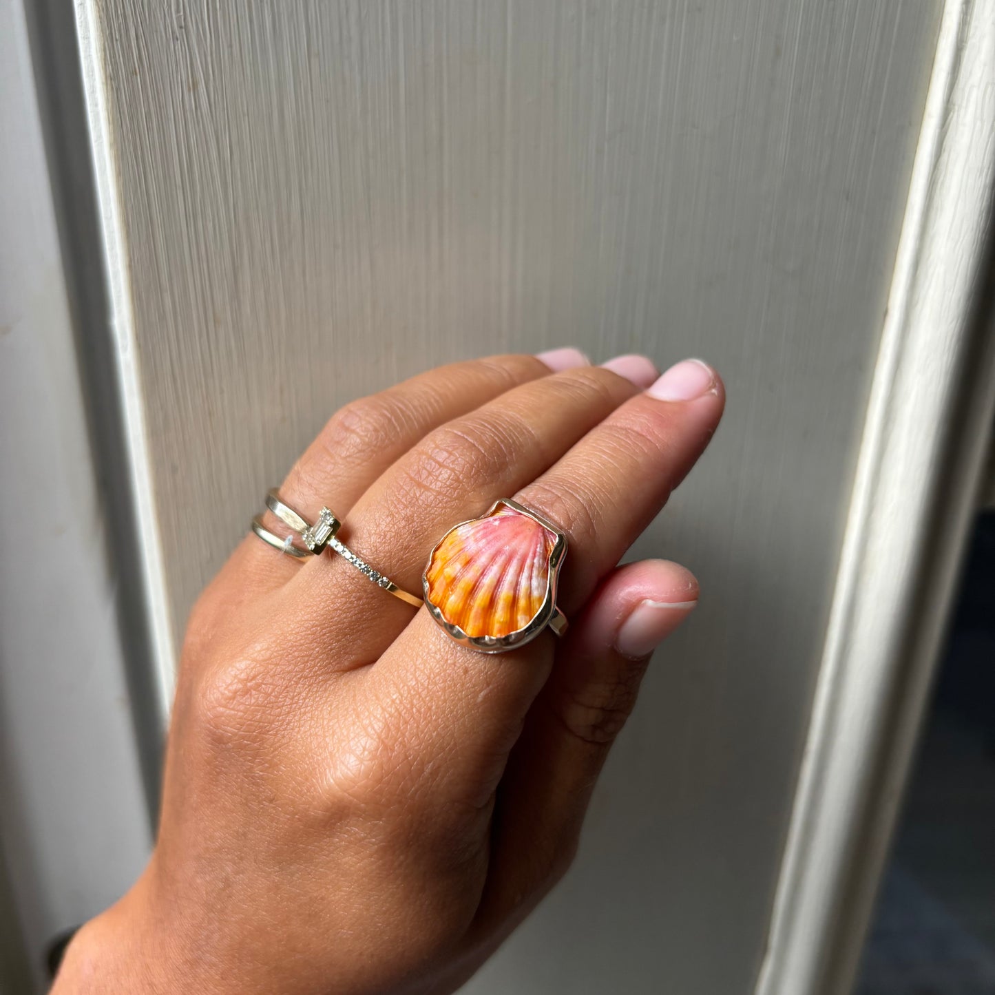 Sunrise Shell Ring