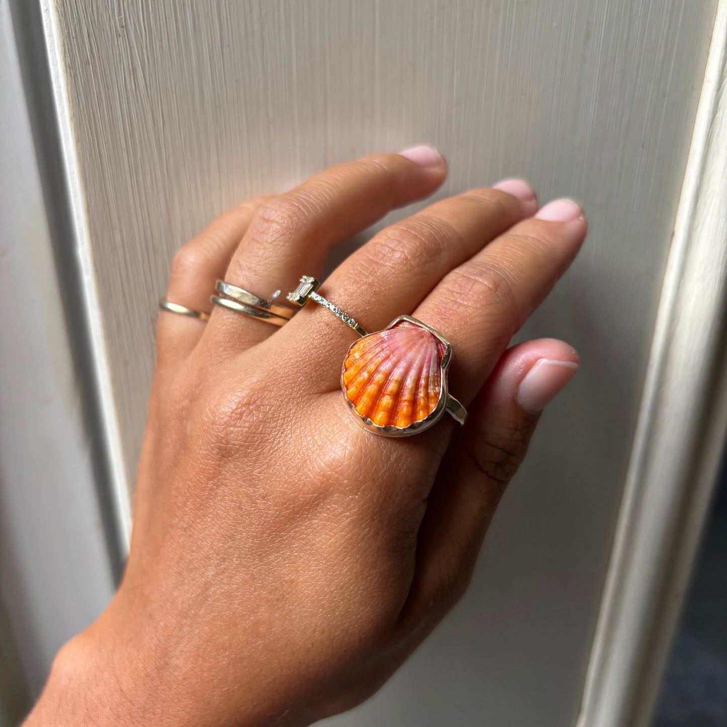 Sunrise Shell Ring