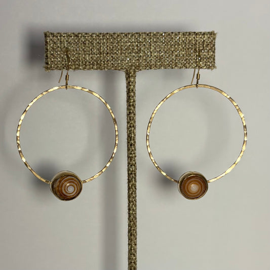 Puka Shell Hoops