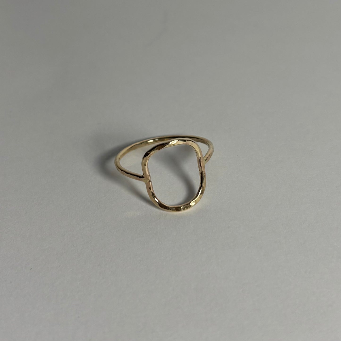 Gold Filled Oval Ring