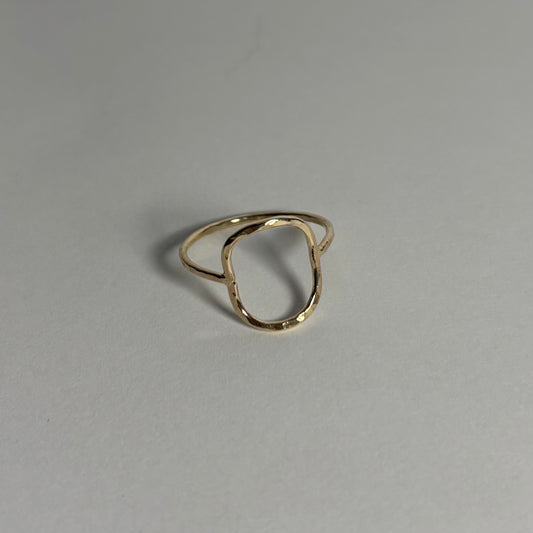Gold Filled Oval Ring